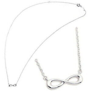 Tiffany & Co Infinity Pendant Necklace Chain Necklace Line Symbolizing eternal